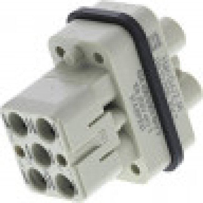 09140006258, Контакт, "мама", Han Modular Pneumatic, на пневмопровод d 4мм