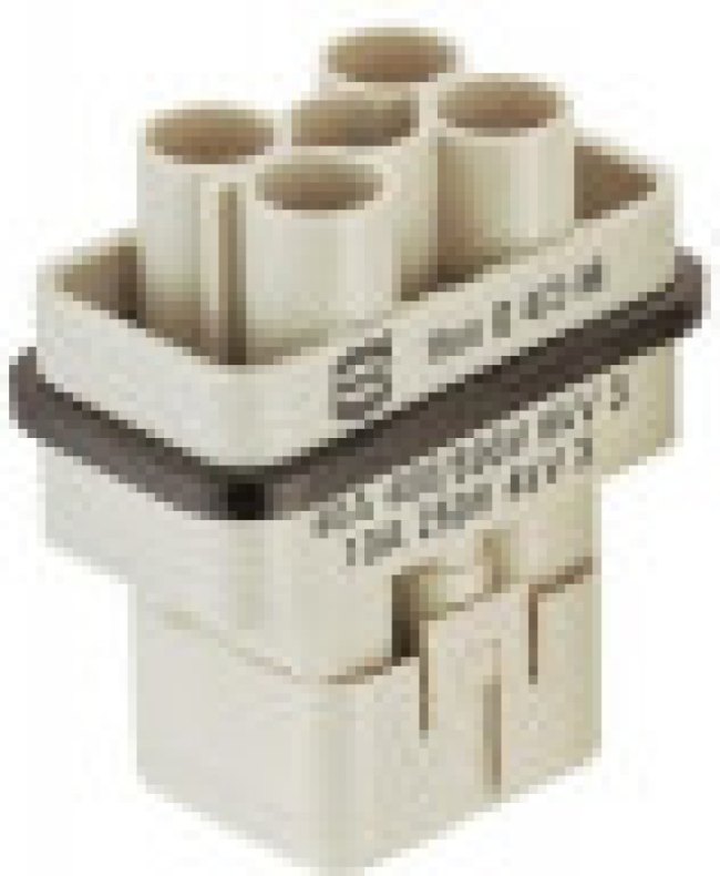 09140006258, Контакт, "мама", Han Modular Pneumatic, на пневмопровод d 4мм
