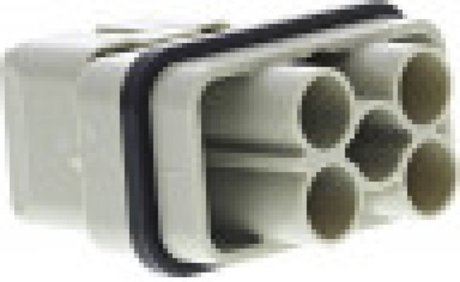 09140006258, Контакт, "мама", Han Modular Pneumatic, на пневмопровод d 4мм