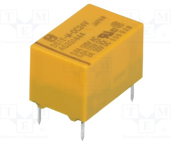 DS1E-M-DC24V, 2A 24VDC SPDT NON-LATCHING