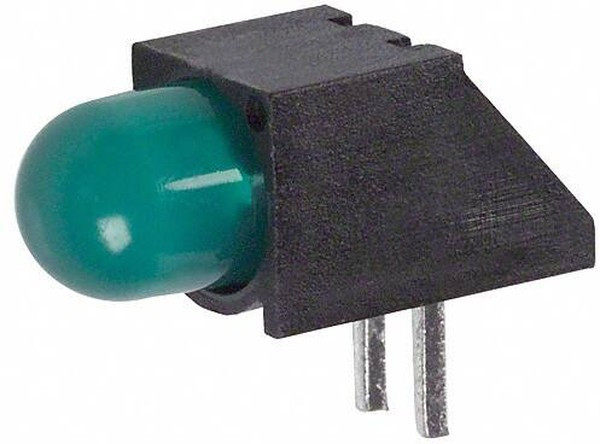 550-0707F, LED Uni-Color Green 565nm 2-Pin Bulk