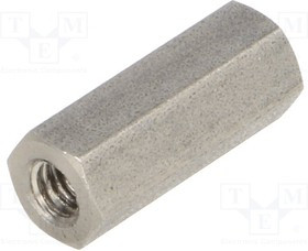 TFF-M4X18/DR146, Дистанцирующая стойка с резьбой, 18мм, Внутр.резьба: M4