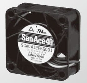Вентилятор Sanyo Denki 109P0424R3013 24V, DC, 0.25A, 6W, качения, 14000об/мин, 40х40х28, 3pin