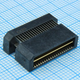 QTE-020-09-F-D-A-K-TR, Разъем быстрого соединения HDR 40 контактов шаг 0,8 мм прямой SMD лента на катушке