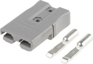 SBS50GRA#10/12, SBS Series Male 2 Way Battery Connector, 110A, 600 V