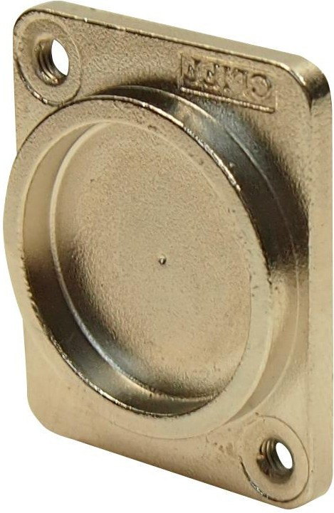 CP30300M3, Заглушка, серебристый, металл, Корп: стандарт XLR, Резьба: M