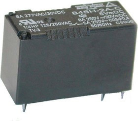 507-2AH-F-C 24 VDC (845H-2A-C 24VDC), Реле 2 замык. 24VDC, 12A/240V 2SPST-NO 507-2AH-F-C 24 VDC (845H-2A-C 24VDC), Реле 2 замык. 24VDC, 12A/240V 2SPST-NO