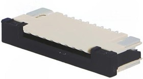 F1003WR-S-08PT, Разъем: FFC (FPC), горизонтальный, PIN: 8, SMT, 0,5А, 30мОм, 1мм, 50В