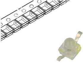 LL-AR180UYC-Y2-2B/TR5, LED; SMD; Gull wing; yellow; 1000?2000mcd; 2.4x2.15x2.75mm; 25°