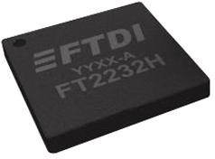 FT2232H-56Q-TRAY, QFN-56-EP(8x8) USB ICs ROHS