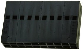 901430020, 90143 Female Crimp Connector Housing, 2.54mm Pitch, 20 Way, 2 Row