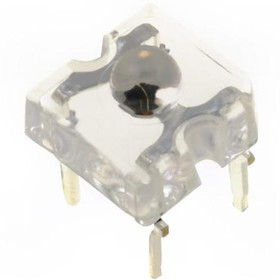 OS5YPMZ161D, LED Super Flux; 7.62x7.62mm; yellow; 4000mcd; 60°; Front: convex