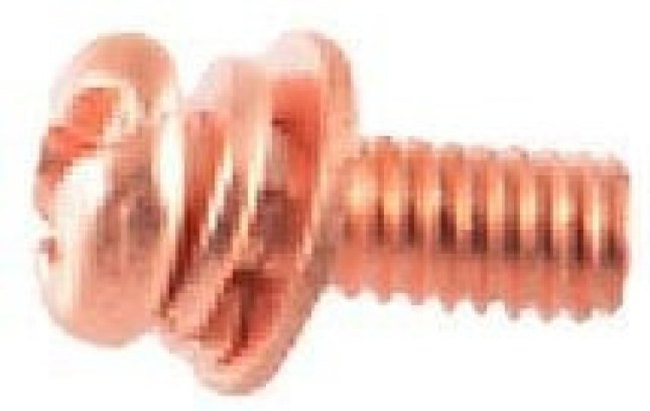 93607-0036, Heavy Duty Power Connectors SCREW M4x10 COPPER PLATED 5121.4029.X