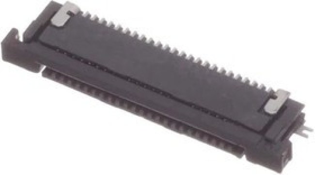 SFV24R-1STE9HLF, FFC &amp; FPC Connectors 24P R/A LOWER CONT FFC/FPC .5mm SPACING