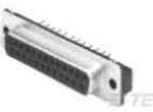 1-747301-6, D-Sub Standard Connectors RECP FRNT MTL SHL 37 female screwlocks