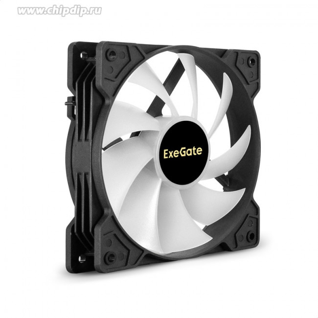 EX295971RUS, Вентилятор 12В DC с подсветкой ExeGate EX12025H6PMY-PWM.ARGB (120x120x25 мм, Hydraulic bearing (гидродинамический), 6pin, 1200R EX295971RUS, Вентилятор 12В DC с подсветкой ExeGate EX12025H6PMY-PWM.ARGB (120x120x25 мм, Hydraulic bearing (гидродинамический), 6pin, 1200R