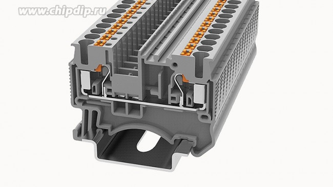DS2.5-01P-11-00Z(H), на DIN рейку, нажимной 0.2 - 4 mm² / DS2.5-01P-11-00Z(H)