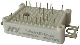 HYG15P120A1K1, N-Channel 3 Phase Bridge IGBT Module, 20 A max, 1200 V, Through Hole