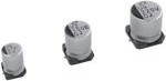 PCJ0J221MCL1GS, Cap Aluminum Polymer 220uF 6.3VDC 20% (6.3 X 6mm) SMD 0.015 Ohm 3200mA 2000h 105°C A