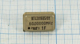 Кварцевый генератор 60000, FULL, RTL201605-01