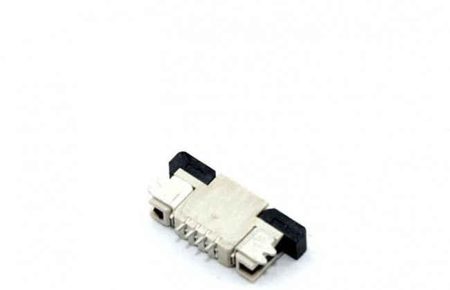 Разъем FPC Half Coverage Bottom Contact 0.8K-BX-4PWB 4 pin высота 2мм шаг 0,8мм