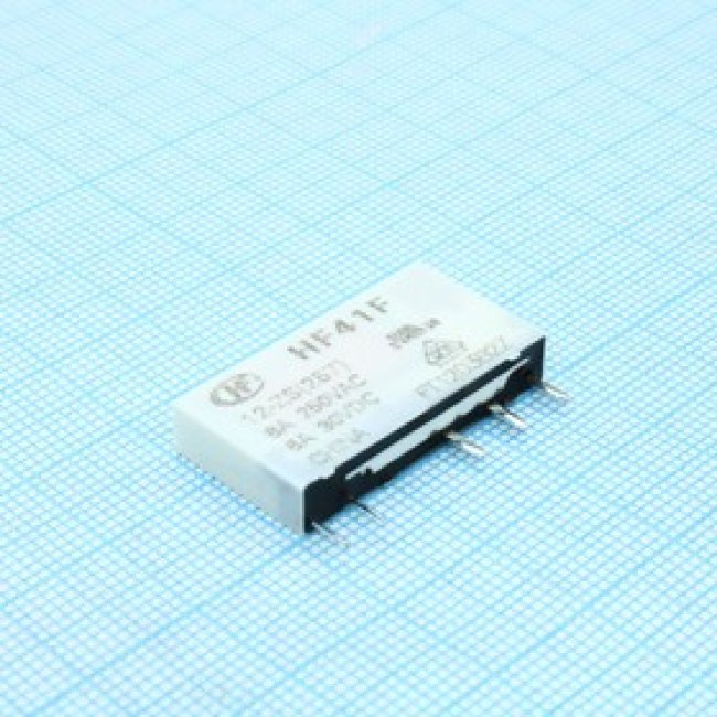 HF41F/12-ZS, DC12V 6A 250VAC / HF41F/12-ZS