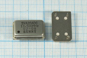 Управляемый напряжением (VCXO) кварцевый генератор 13.5МГц с перестройкой ПЧ:+/-12ppm, гк 13500 \VCX Управляемый напряжением (VCXO) кварцевый генератор 13.5МГц с перестройкой ПЧ:+/-12ppm, гк 13500 \VCX