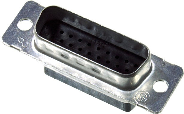 1658671-1, корпус D-SUB вилки 26 контактов, серия HDP-22