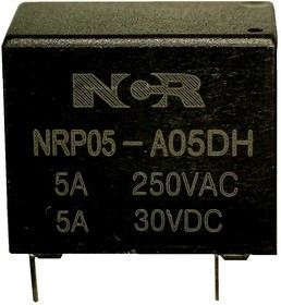 NRP05-A-05D-H, Реле 1 зам. 5V / 5A, 250VAC