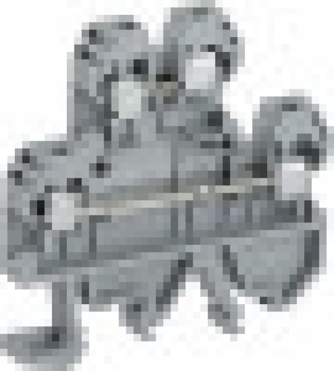 Клемма винтовая КВИ-4-2L двухуровневая 4кв.мм сер. IEK YZN30-004D-K03