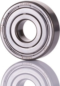 6302-Z Single Row Deep Groove Ball Bearing- One Side Shielded 15mm I.D, 42mm O.D