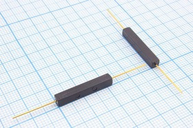 Геркон замыкающий МКА-20101М, 0.5А/180В, МДС срабатывания 10-50А; № 13429М геркон 3,5x3,5x22,5\180В\