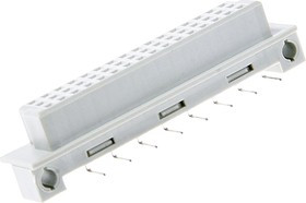 DIN41612R (DS1119-48F-R31), Розетка 16х3 ряда А (нечетн.) угловая 90°