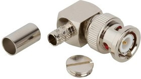 112601, RF Connectors / Coaxial Connectors BNC R/A CRIMP PLUG RG-8X LMR240