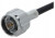 11_N-50-4-9/133_NE, 50 Straight Cable Mount, N Connector, Plug, Coaxial