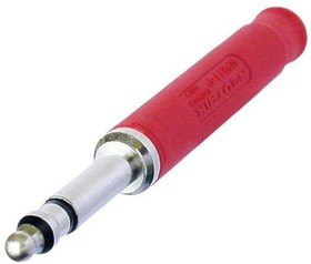 Neutrik NP3TT-P-R разъем Bantam 4.4мм (0.173"), TR под пайку, S под обжим красный, х