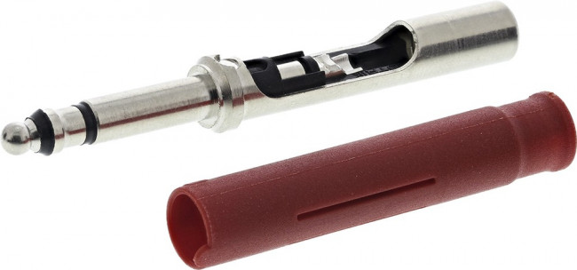 Neutrik NP3TT-P-R разъем Bantam 4.4мм (0.173"), TR под пайку, S под обжим красный, х