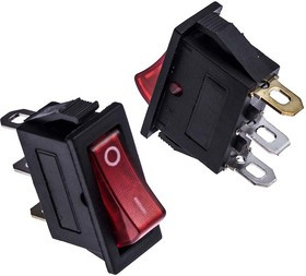 KCD3-101N-C3-R/3P on-off, Клавишный переключатель KCD3-101N-C3-R/3P, ON-OFF