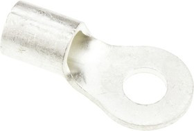 8-5, R Uninsulated Ring Terminal, 5mm Stud Size, 6.6mm² to 10.5mm² Wire Size
