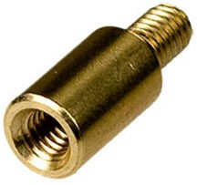 PCSN-12, стойка для печатной платы латунная М3 круглая D=5мм (L-KLS8-PCSN-M3-E5.0-L12)