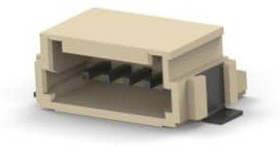 292228-5, Conn Shrouded Header HDR 5 POS 1.5mm Solder RA Side Entry SMD Tape and Box