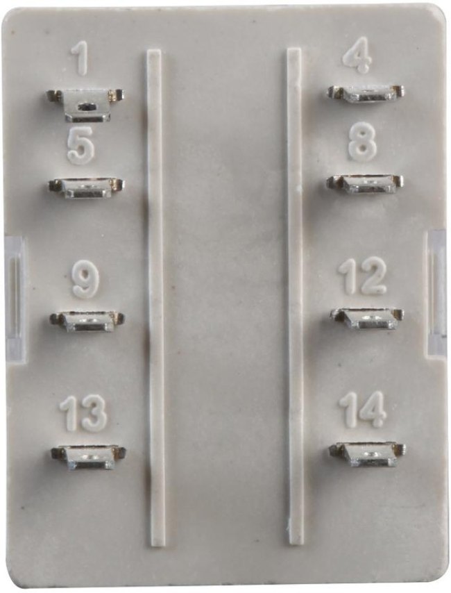R2N-2012-23-5024-WTL, Реле питания, DPDT, 24 В, 12 А, REPOL 8-Pin R2N, DIN-рейка, AC R2N-2012-23-5024-WTL, Реле питания, DPDT, 24 В, 12 А, REPOL 8-Pin R2N, DIN-рейка, AC