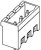 796642-8, Pluggable Terminal Blocks 0500 HDR 08P VRT BLK C/E