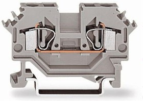 281-601, TERMINAL BLOCK, DIN RAIL, 2 POSITION, 28-12AWG 281-601, TERMINAL BLOCK, DIN RAIL, 2 POSITION, 28-12AWG