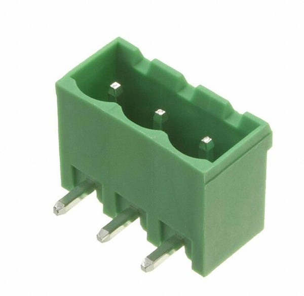 EBQA-03-D-C, Разъемный клеммник, 5,08мм, Кол-во полюс: 3, угловой, гнездо, THT