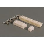 Разъем питания HB розетка , контакты 1x16, шаг P2.0, монтаж на кабель, HB-16