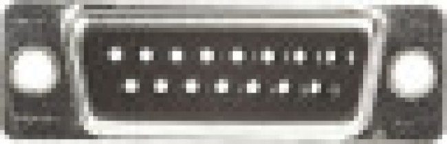 D-Sub socket, 15 pole, standard, unequipped, straight, crimp connection, 09670154701