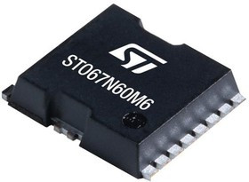STO67N60DM6, Силовой МОП-транзистор, N Канал, 600 В, 33 А, 0.048 Ом, TO-LL (HV), Surface Mount