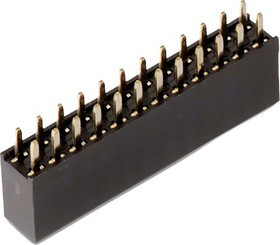 61300821821, Headers &amp; Wire Housings WR-PHD 2.54 mm Dual Socket Header