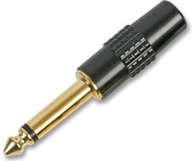 PSG01785, Телефонный аудио разъем, Штекер, 6.35 мм